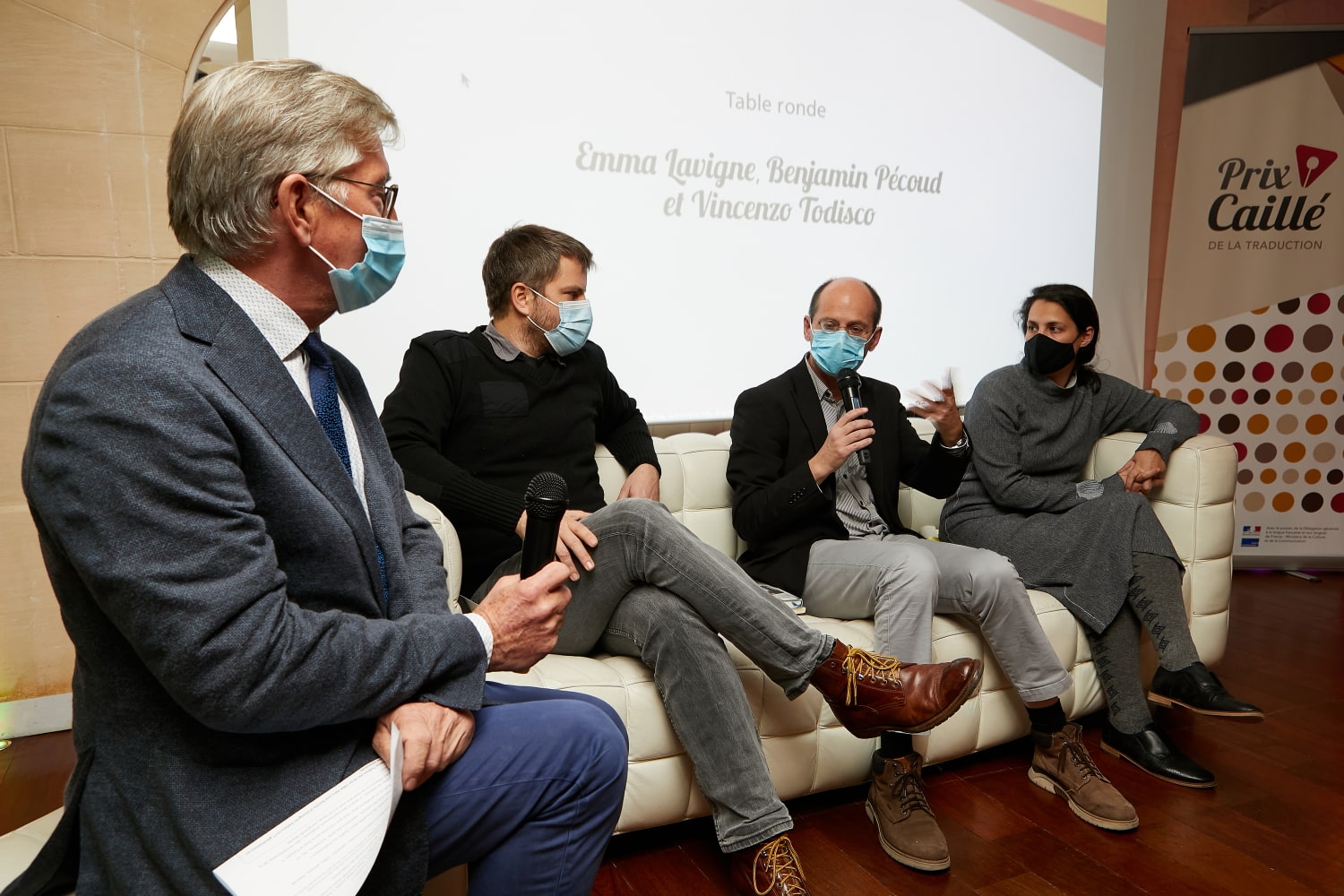 Table ronde avec Emma Lavigne, Benjamin Pécoud et Vincenzo Todisco